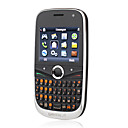 a9900 doppia scheda quad band dual flash della fotocamera luce java tastiera QWERTY del telefono cellulare nero