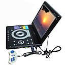12,3 Zoll Tragbarer DVD-Player mit TV-Funktion USB-Anschluss 3 in 1 Kartenleser und Computerspiele LCD-Display (qw192)