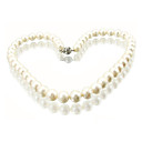 17" AAAA 11-12mm Round Freshwater Pearl Necklaces