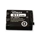 sem fio pilhas pphone 3 pcs m Maxuss-511 3.6v 1500mAh baterias recarregáveis Ni-MH (Ni-MH 511)