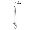 Single Handle Chrome Wall-mount Shower Faucet 1033-JF-35-8988-E