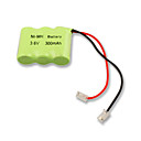 universele interface draadloze telefoon accu's 3.6V 300mAh AAA oplaadbare Ni-MH batterijen (Ni-MH (3.6v300))