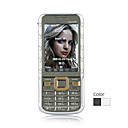 6208c dual-kaart ingebouwd sigarettenaansteker touchscreen mobiele telefoon zwart (2GB TF-kaart)