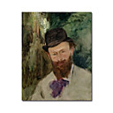 Handmade Portrait of Edouard Manet(1832-83)circa 1880 Painting  by Edouard Manet (0192-YCF103748)