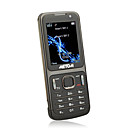 metom T300 ultra sottile doppio della carta doppia fotocamera quad band tv telefono cellulare bar (2GB TF card) (sz00720986)