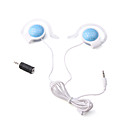 mini auricolare elegante gancio-stile (blue/1.1m/3.5mm jack/3.5mm a 2.5mm adattatore)