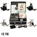 kits de tatuaje profesional con 4 pistolas tatuaje