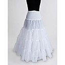 nylon / falda de tul de novia palabra de longitud (8836)