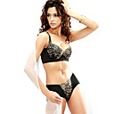 Cotton With Lace Demi Cup Adjustable Straps Wedding/ Party Bra