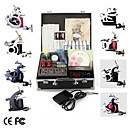kit de tatouage pro 8 power tip canons aiguilles d'alimentation en encre la peau (ly281)