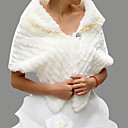 Faux Fur Bridal Wedding Shawl