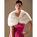  faux fur spesiell anledning / bryllup sjal