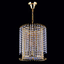 5-light Gold Color Bright Chrome K9 Crystal Chandelier (1069-J9863-D5)