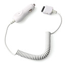 Car Charger For iPhone/iPad/iPod With Coiled Cable