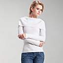 Special Lapel Long Sleeves Cashmere Sweater / Women's Cashmere Sweaters (FF-C-Bl0681015)
