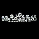 Gorgeous Alloy With Czech Rhinestones Bridal Tiara