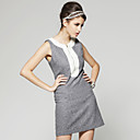 Sleeveless Round Neckline Dress / Inspired by Fashion Idols Style /Women's Dresses (FF-E-BL0857014)