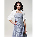 3 / 4 lange mouwen taffeta bruids-jack / bruiloft wrap