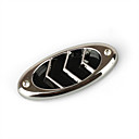 plateado coche modificado stickere falsos tobera-car-electrochapa (szc6146)