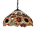 16 Inch Tiffany-style Daisy Pattern Large Pendant (0835-P161556)
