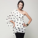 TS Girly One Shoulder Polka Dot Dress