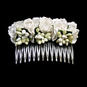hermosa flor de papel de novia de la boda casco / pelo pin