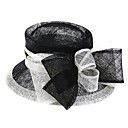 Gorgeous Flax With Bowknot Wedding/ Honeymoon Hat