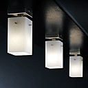 moderne glazen plafond licht (verchroomd)
