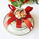 Clear Top Favor Tin With Red Bow (Set of 6)