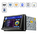 2 voitures din dvd player 7 pouces tactile motorisé avec gps + original de la carte la carte GPS Sygic (szc6466)