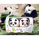 asciugamani panda con imballaggio raffinatezza (set di 2)