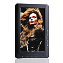 7 pollici TFT LCD e-book reader di musica / video media player / registratore vocale / tf (nero)-4g