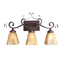 3-lightGlass Wall Sconce
