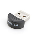  drahtlose Bluetooth v3.0 + EDR USB Dongle Adapter 100m Arbeitsabstand / bis zu 3 Mbps Datenrate