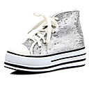 stof bovenste sleehak gesloten teen met pailletten ongedwongen shoes.more kleuren beschikbaar