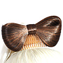 borboleta moda chignon acessório peruca de cabelo