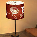 Fabric Table Light with Floral Pattern in 3 Color (Black, Red, Brown)
