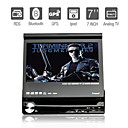 7 pulgadas 1DIN coches reproductor de DVD con GPS bluetooth tv rds