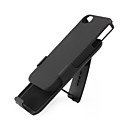 casco y cinturón de funda con pinza para el caso combo para el iPhone 4 (negro)