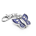 farfalla portachiavi orologio (blu)