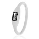 ION - Reloj Pulsera Deportivo de Moda, Unisex con Correa de Silicona - Blanco