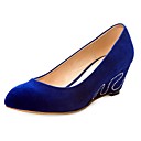 floccaggio tacco alto cuneo chiuso toe con il partito di strass / scarpe da sera più colori disponibili