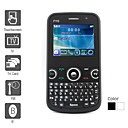 World Phone - Triple SIM 2.2 Inch Qwerty Keyboard Cell Phone (TV FM G-Sensor)