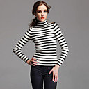 TS Navy Striped Turtle Neck Sweater