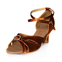 Satin Upper Women's High Heel Dance Shoes Ballroom Latin Shoes More Colors
