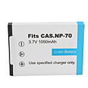 1050mAh Camera Battery NP-70 for CASIO EX-Z150