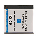 900mAh 3.6V Digital Camera Battery NP-FE1 for SONY Cyber-shot DSC-T7 and More