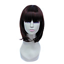Capless Short High Quality Synthetic Black Bob Style Beautiful Wig