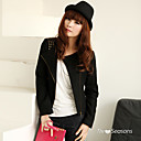 ts unhas curtas zipper outerwear tweed curta