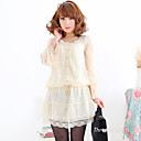 ts Encaje vestido bordado